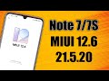 Note 7/7s MIUI 12.6 || 21.5.20 - Used Worst Port Ever + Giveaway 50 + 50