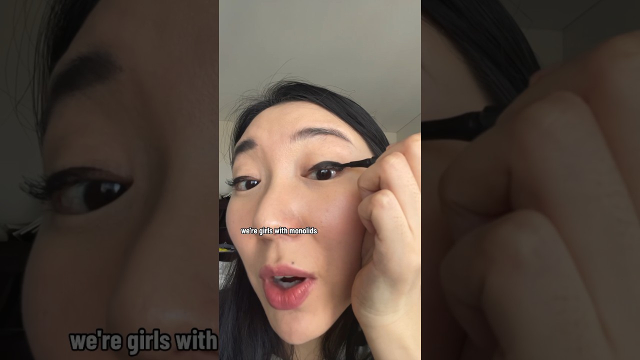 Макияж с одним веком невозможен 