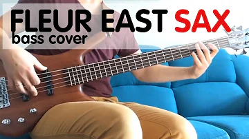 Fleur East - Sax (Bass Cover)