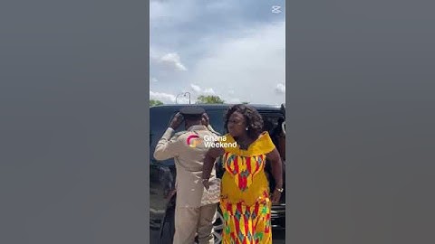 WATCH: New IGP COP Yohuno Arrives for Swearing-In by President Mahama!