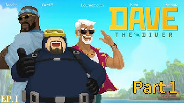 My First Day as a Sushi Diver?! | Dave the Diver Part 1 (Full 2-Hour Gameplay)