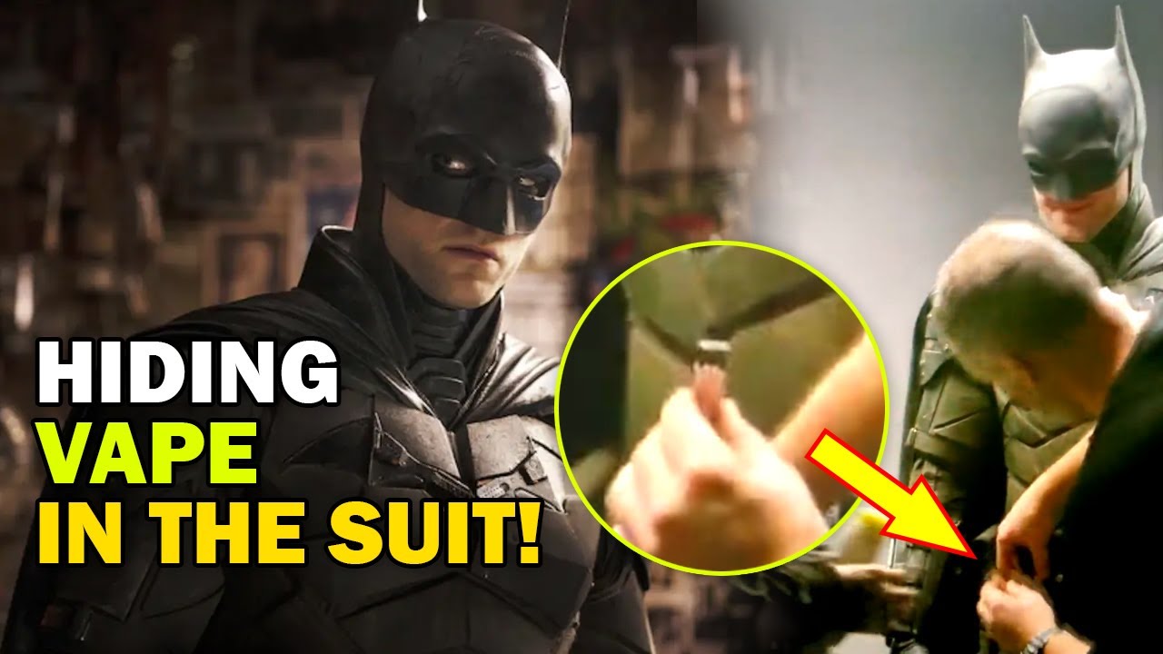 robert pattinson vape The Batman LEAKED Video Shows Robert Pattinson Hiding Vape in Suit's  Utility Belt