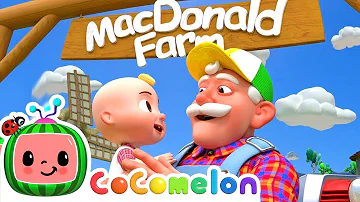 Old MacDonald @CoComelon | Sing Along With Me! | Moonbug Kids