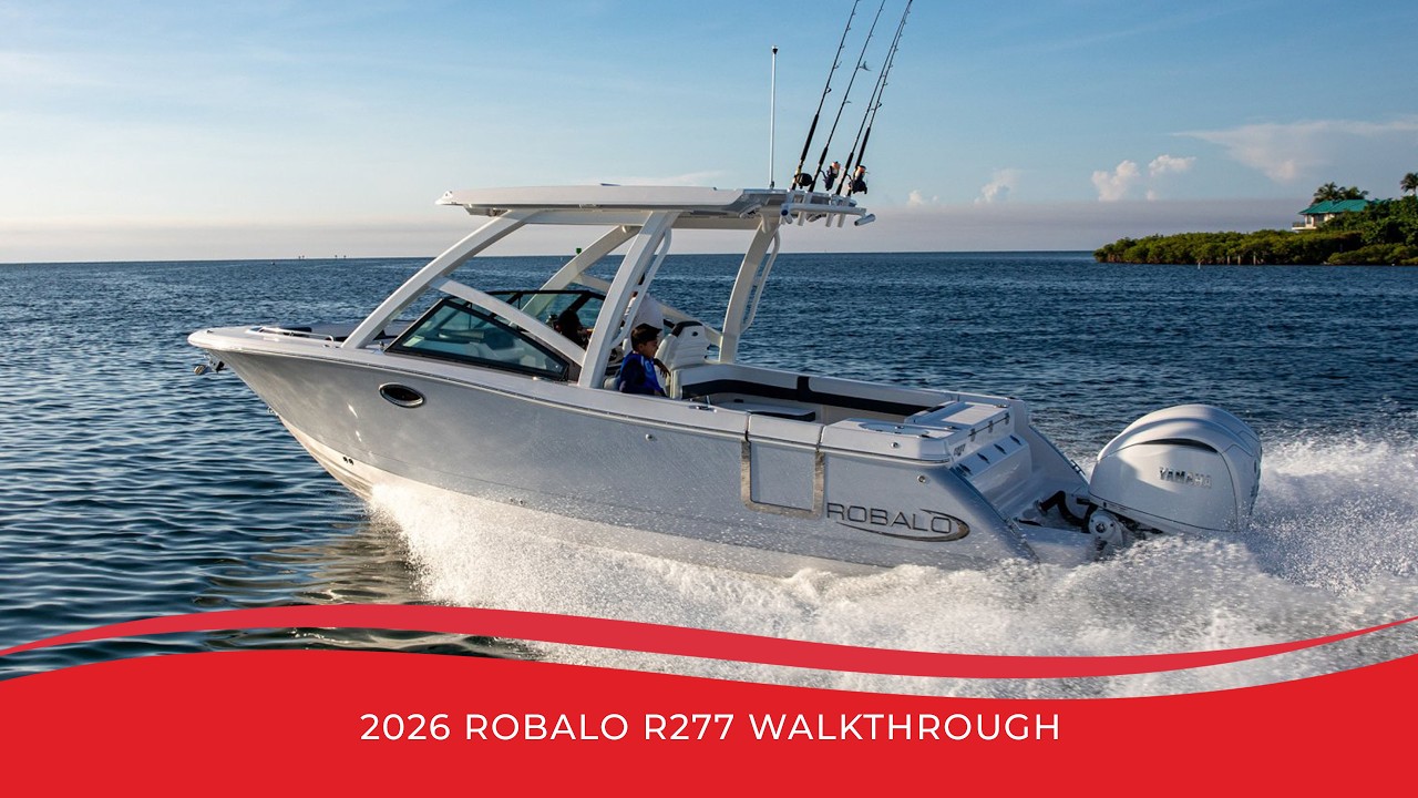 2026 Robalo R277 Walkthrough with Chris - YouTube