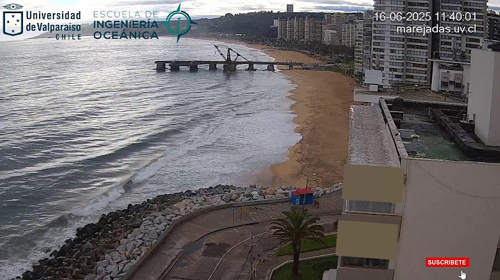 Marejadas UV || Playa Acapulco || Viña del Mar || Chile en vivo
