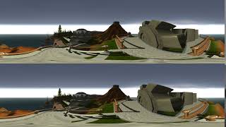 Myst (1993) Gear Plateau | 360º Stereoscopic Panorama @Cyan-Official