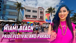 MIAMI BEACH PRIDE FESTIVAL & PARADE 2024 🏳️‍🌈💜❤️💛💙