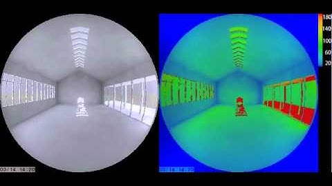 Daylighting simulation with Radiance