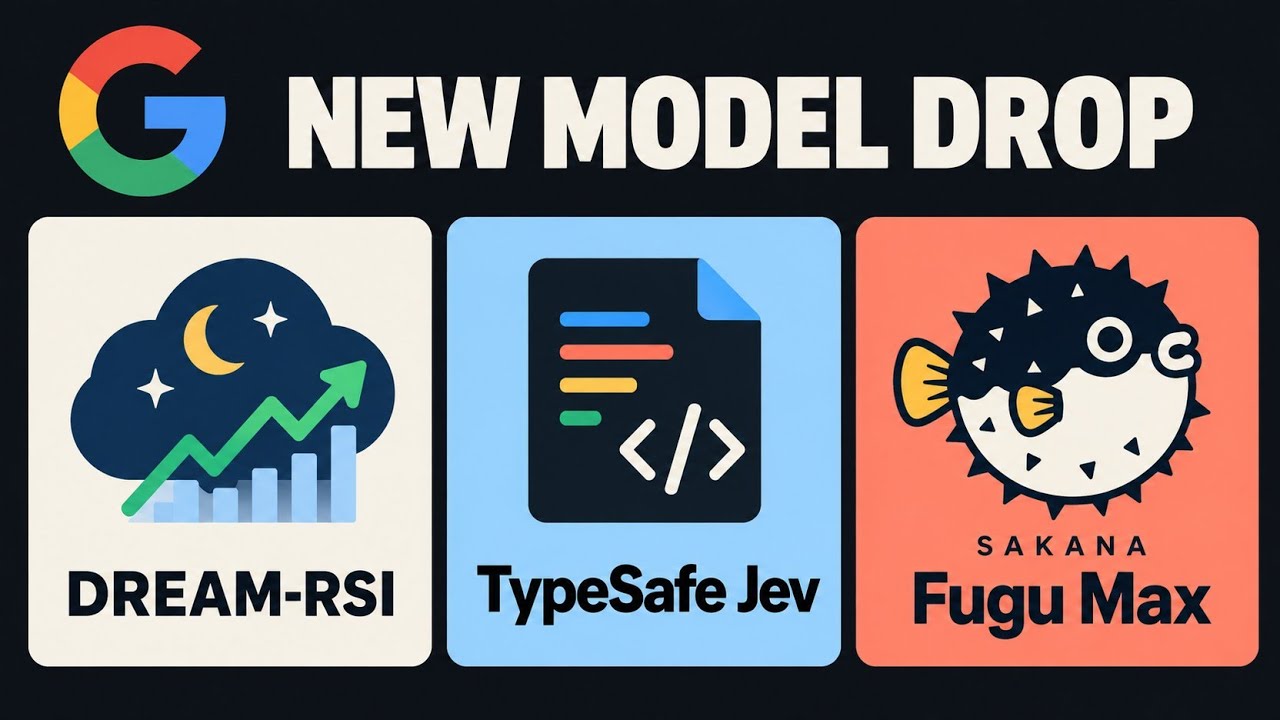 Google Dream-RSI and TypeSafe Jev | Sakana Fugu Max