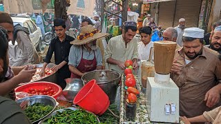 People Are Crazy for Tomato Chutney | How To Make Tomato Chutney | Pakistani Street Food screenshot 4