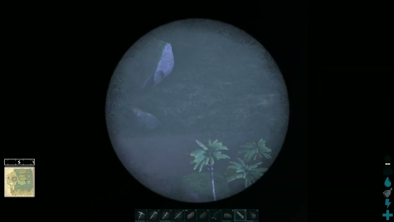 MAN TRYS TO FIGHT ALPHA DINO BUT SOMETHING CRAZY HAPPENS (Ark moments 1)