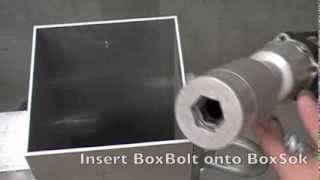 Installing BoxBolt with BoxSok