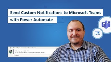 How to Send Custom Notifications to Microsoft Teams with Power Automate | Tutorial