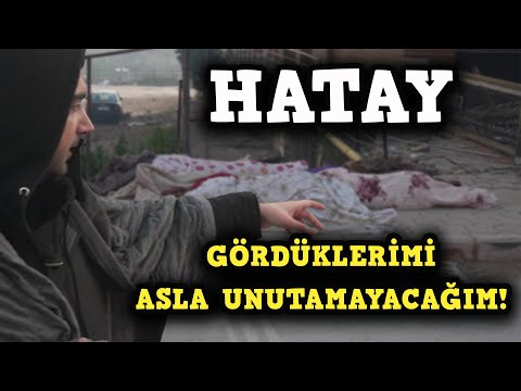 HATAY DEPREM BÖLGESİ GÖRDÜKLERİME İNANAMADIM! - BELGESEL ADIYAMAN - GAZİANTEP - KAHRAMANMARAŞ DEPREM