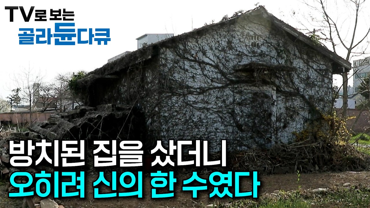 이 집을 본 순간, 넋이 나갔다｜동네에서 알아주는 호남 갑부집을 산 남자｜서양식 응접실부터 일본식 다다미방, 한국식 인테리어까지｜군산 근대 가옥｜건축탐구 집｜#골라듄다큐