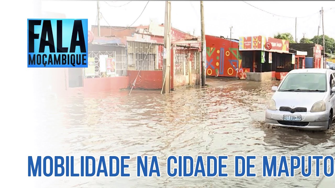 Chuvas agravam dificuldades de mobilidade na cidade de Maputo 