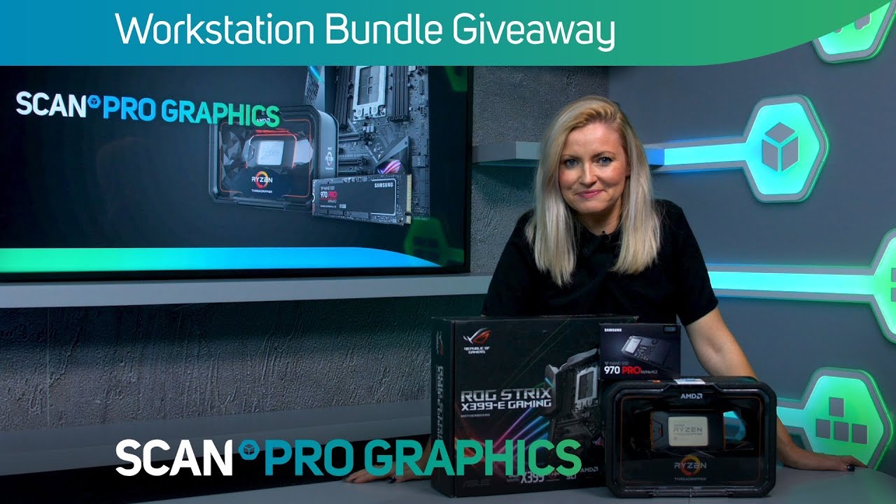Weekly Giveaway! Pro Graphics workstation Bundle worth over £1300! 28th September 2018