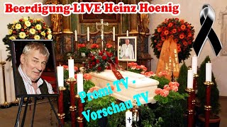 Kurz vor OP von Krankenkasse abgelehnt! Tod! Beerdigung-LIVE Heinz Hoenig , †72