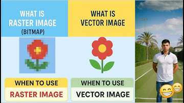 What is Raster (Bitmap image) )or Vector Images | Difference, Examples & When to Use Raster / Vector