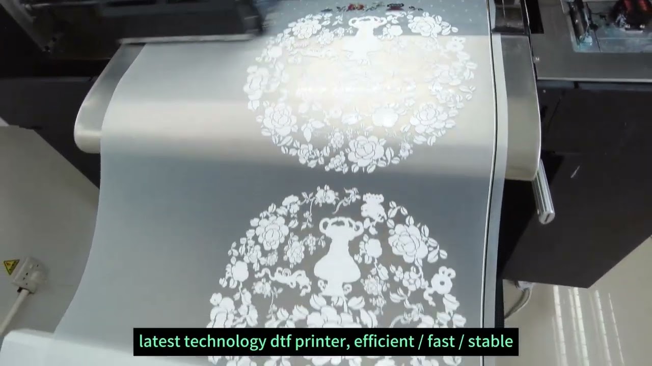 Top quality dtf machine + Top quality consumables could produce  high quality print