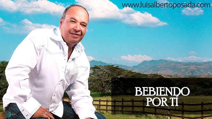 Luis Alberto Posada - Bebiendo Por Tí (Audio Oficial)