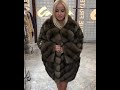 Blond babe in sable
