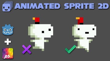 Create clean & centered Animated Sprites in Godot 4 within 4 minutes!