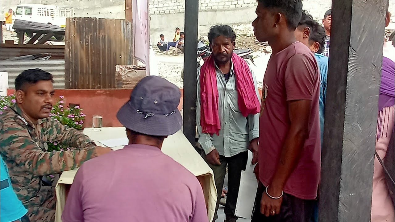 Tiheing Alle RCC GREF Company Re Adi Moj Katha Ko Lai aa liya - YouTube