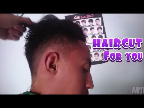 Contoh Potongan Rambut Tipis Keren Unik - Ala Model Kini