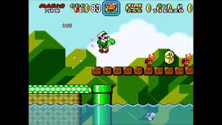 Super Mario World - No Death Run Attempt #4 (Being too overconfident isn't good either...)