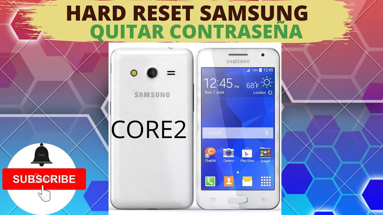 Quitar contraseña la Mayoría de los Samsung HARD RESET