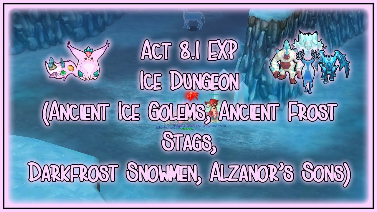 NosTale EU - Act 8.1 EXP: Ice Dungeon - Red