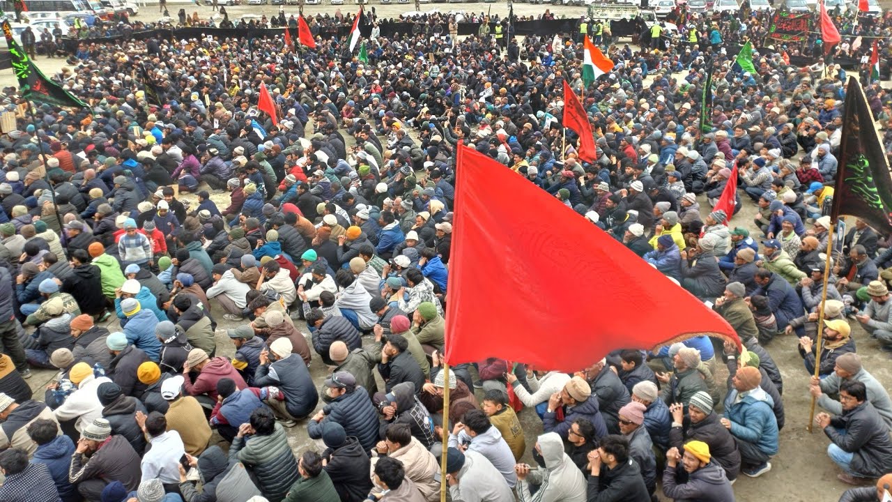 ​From Kargil to Tehran: A Tribute Rally in Sankoo For Ayatullah Imam Khamenei r.a #khamenei 