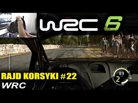 WRC 6 w 2026 roku Rajd Korsyki #22 Thrustmaster T300 RS | PC Gameplay