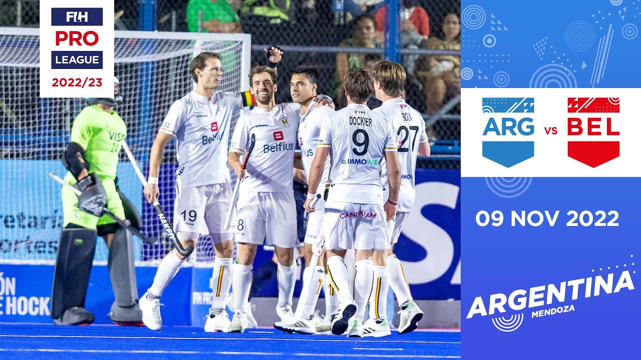 FIH Hockey Pro League 2022-23: Argentina vs Belgium (Men, Game 2) - Highlights