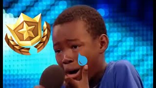 Kid Sings Fortnite Battle Pass Song on Stage America's Got Talent!