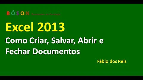 Onde fica o botão Arquivo no Excel?