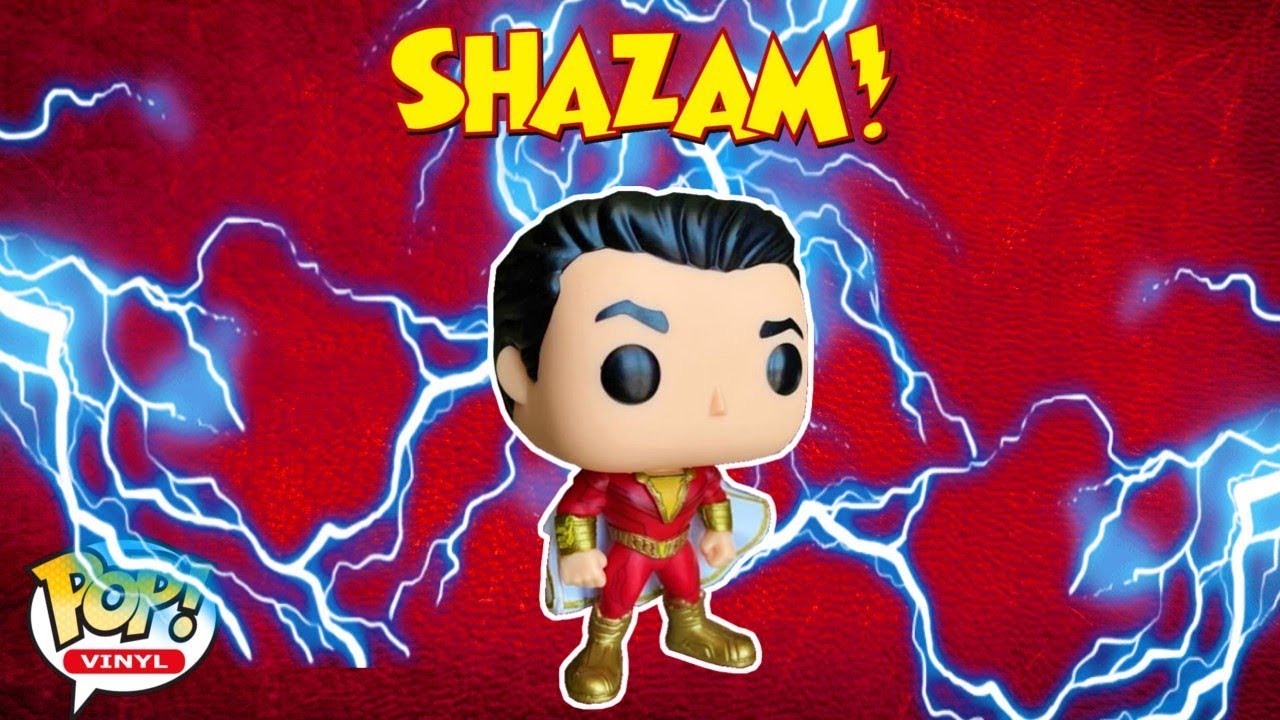 A First look At The New Shazam Movie Funko Pop! Zachary Levi In Pop Form!
