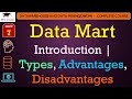 Data Mart - Definition, Types, Advantages, Disadvantages - Data Warehouse Vs Data Mart