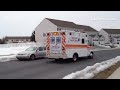 Fasp ambulance leaving scene. LIFE lion over head. #lebco911