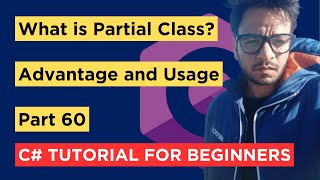 Celebrity C# - Part 60 - What is a partial class? - Tutorial For Beginners Profile