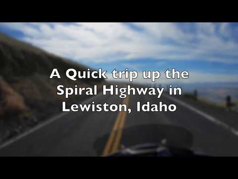 The Spiral Highway Lewiston Idaho 