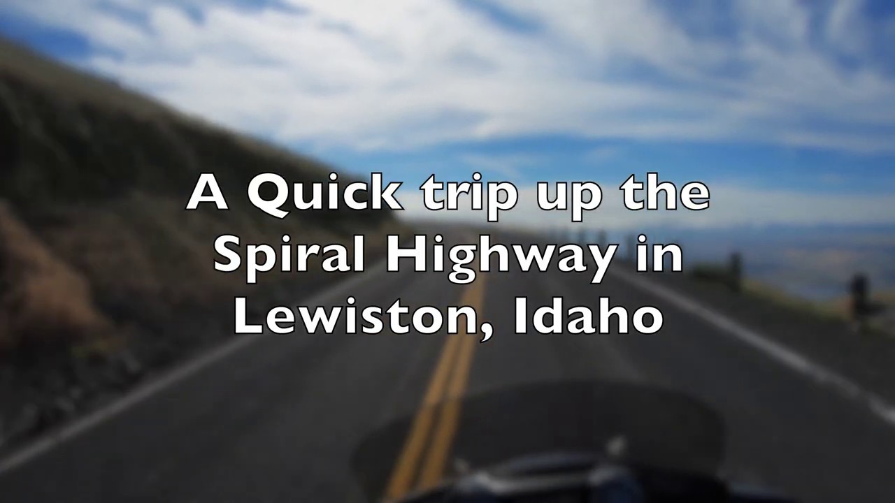 The Spiral Highway, Lewiston, Idaho YouTube
