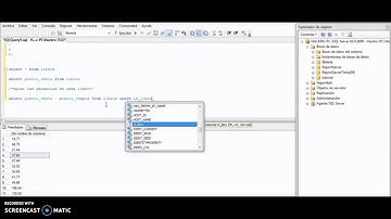 Operadores aritmeticos - SQL