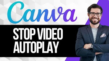 How to Stop Video Auto-play in Canva Website