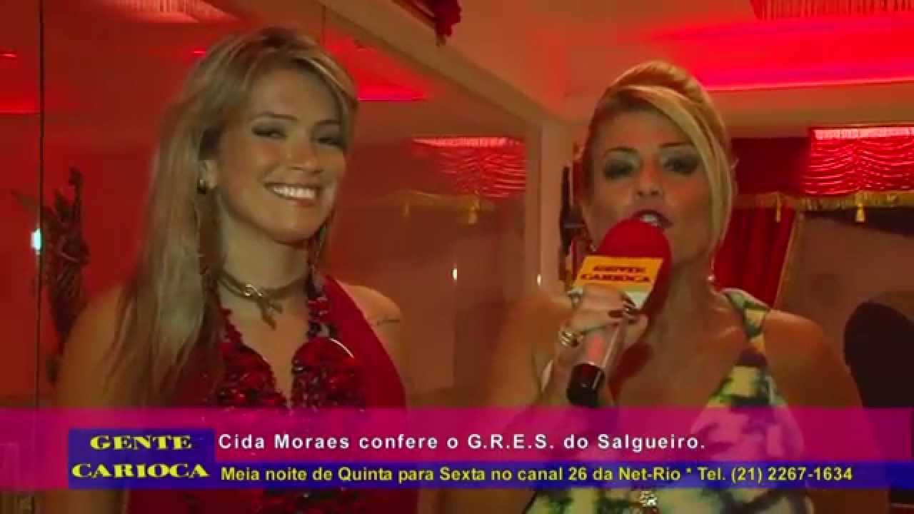 Cida Moraes confere o Salgueiro (PGM 200) super video cable