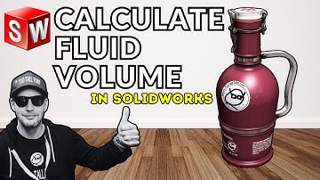 How much WATER will this container hold? Fluid Volume in SOLIDWORKS