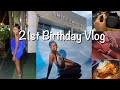 21st Birthday Vlog| Photoshoot &amp; Dinner