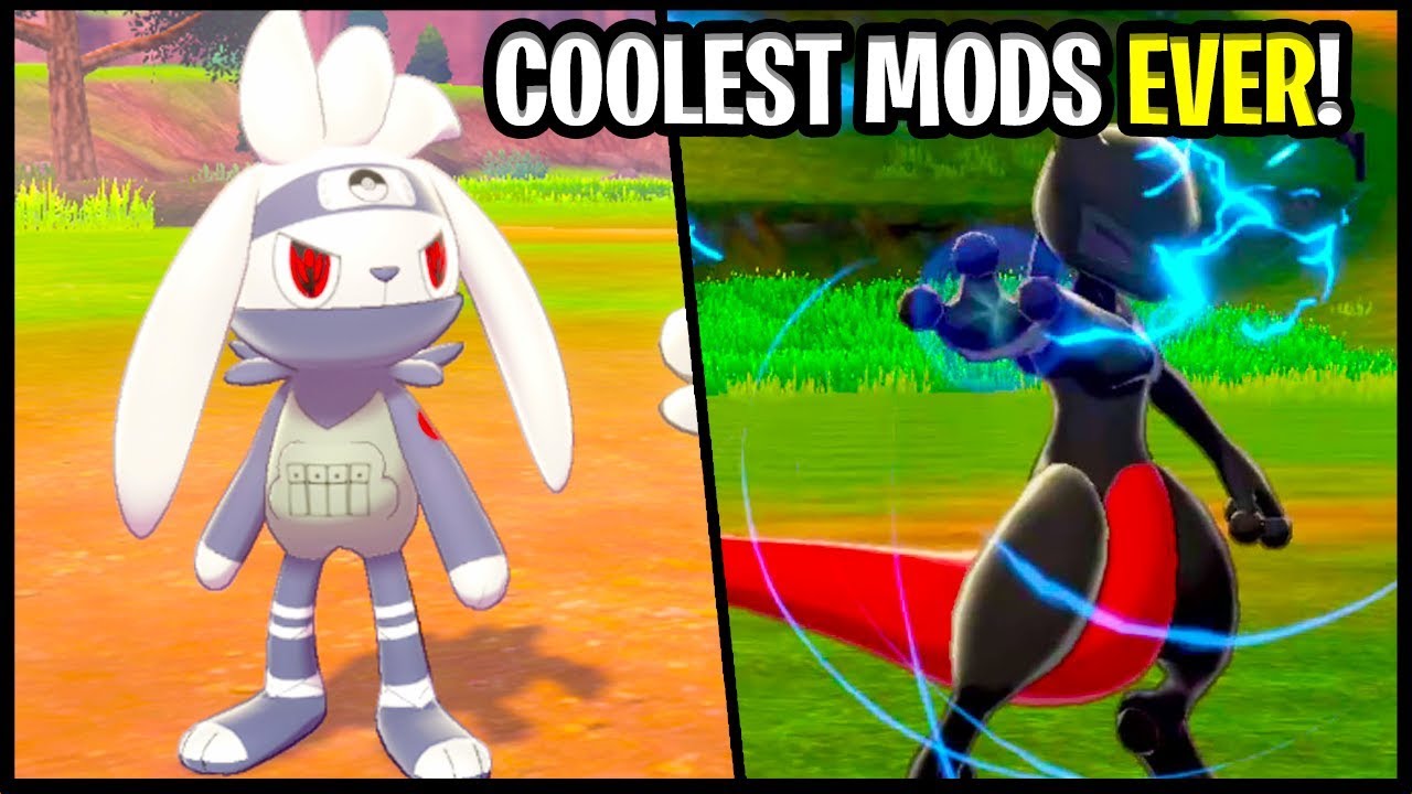 COOLEST MODDED Pokemon EVER!? Kakashi Raboot & Shadow Scorbunny in ...