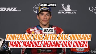 [SUB INDO] AFTER RACE PRESS CONFERENCE MOTOGP HUNGARY 2026 - MARC MARQUEZ, PEDRO ACOSTA, PECCO‼️🔥